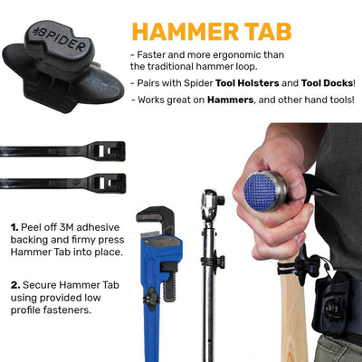 Instructions for Tool Holster Expansion Set for Hammers and Wrenches